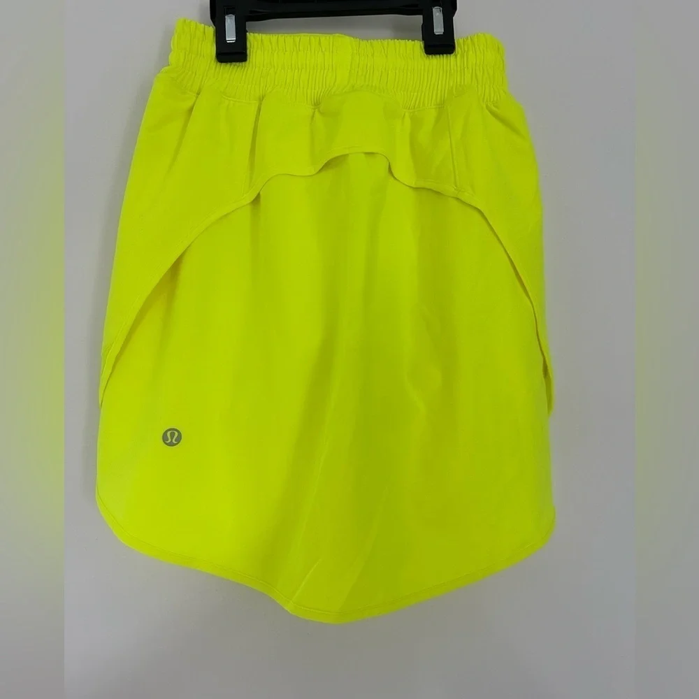 lululemon athletica Neon Yellow Skirt